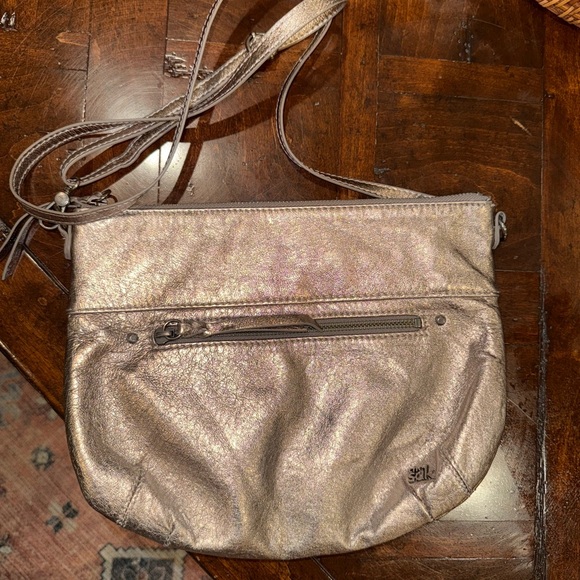 The Sak Handbags - The Sak Shimmering Gold Crossbody Bag